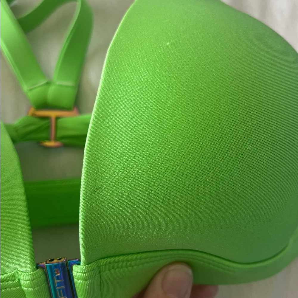 SHEFIT Bright Green Bikini Top - Picture 7 of 8